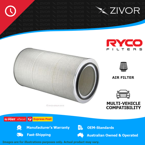 New RYCO Air Filter Heavy Duty - Outer design philosophy dust holding HDA6051