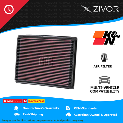 New K&N Air Filter Panel For FORD FALCON EL GT 5.0L 302 cu.in Windsor #33-2015