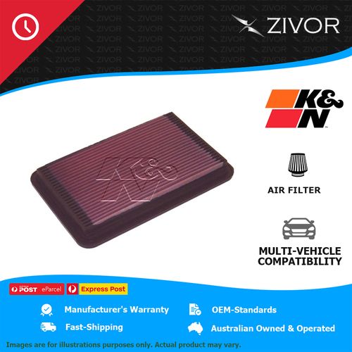 New K&N Air Filter Panel For HOLDEN RODEO TF 2.2L C22NE #33-2108