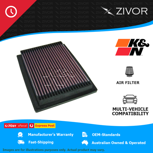 New K&N Air Filter For NISSAN CUBE Z11 (GREY IMPORT) 1.4L CR14DE #33-2120