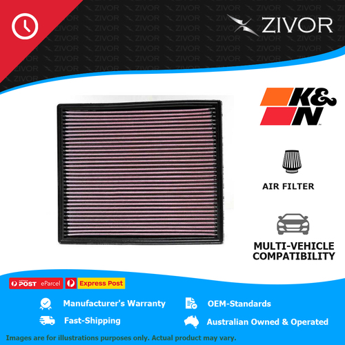 New K&N Air Filter Panel For JEEP GRAND CHEROKEE GEN2 WG-WJ 4.7L EVC #33-2139