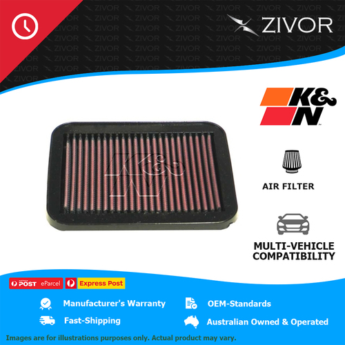 New K&N Air Filter Panel For SUZUKI JIMNY FJ SN413 1.3L G13BB #33-2162