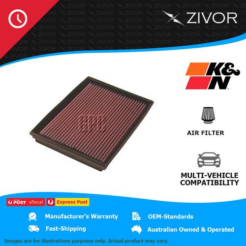 New K&N Air Filter Panel For HOLDEN BARINA XC 1.8L Z18XE #33-2212