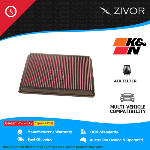 New K&N Performance Air Filter Panel For HOLDEN ASTRA AH 2.2L Z22YH #33-2213