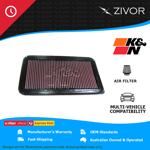 New K&N Air Filter Panel For TOYOTA CAMRY ACV36R 2.4L 2AZ-FE #33-2260