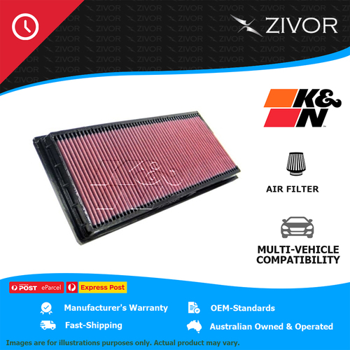 New K&N Air Filter Panel For JAGUAR X-TYPE X400 3.0L AJV6 AJ30 #33-2264