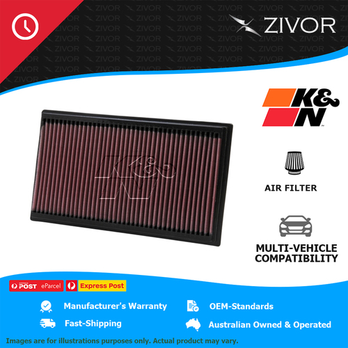 New K&N Air Filter Panel For JAGUAR XJ8 X350 4.2L AJV8 AJ133 AJ134 #33-2273