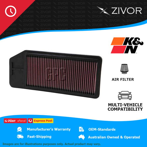 New K&N Air Filter Panel For HONDA ACCORD EURO CL 2.4L K24A3 #33-2276