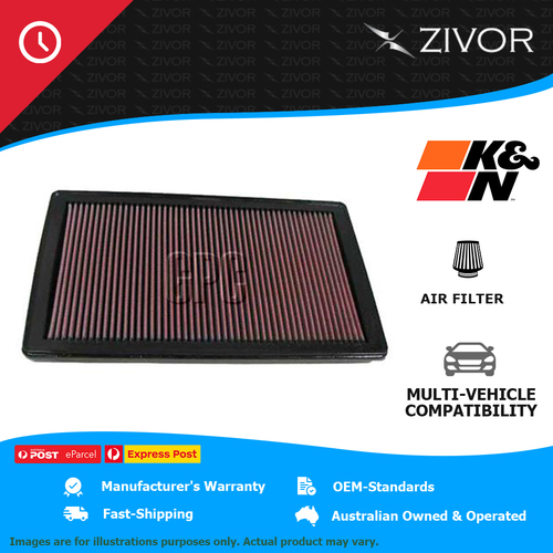 New K&N Air Filter Panel For MAZDA RX-8 FE 1.3L 13B-MSP Renesis #33-2284