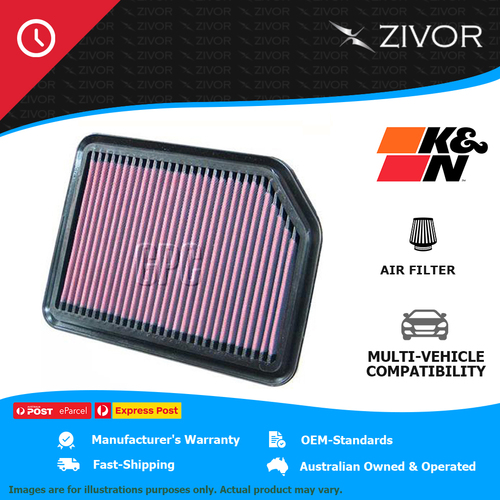 New K&N Air Filter Panel For SUZUKI GRAND VITARA JT JB419 1.9L F9Q #33-2361
