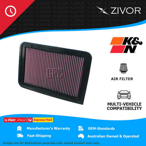 New K&N Air Filter Panel For TOYOTA CAMRY ASV50R 2.5L 2AR-FE #33-2370