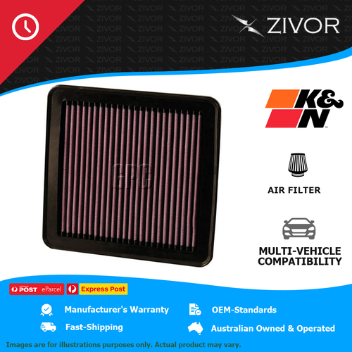 New K&N Performance Air Filter Panel For HYUNDAI I30 FD 1.6L D4FB #33-2380