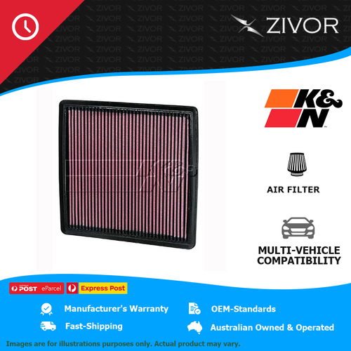 New K&N Performance Air Filter Panel For Ford F150 5.4L V8 Gas #33-2385