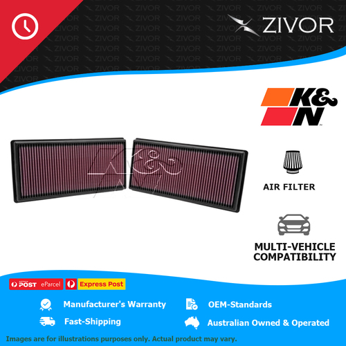 New K&N Air Filter Panel For LAND ROVER RANGE ROVER SPORT L320 V8 5.0L #33-2446