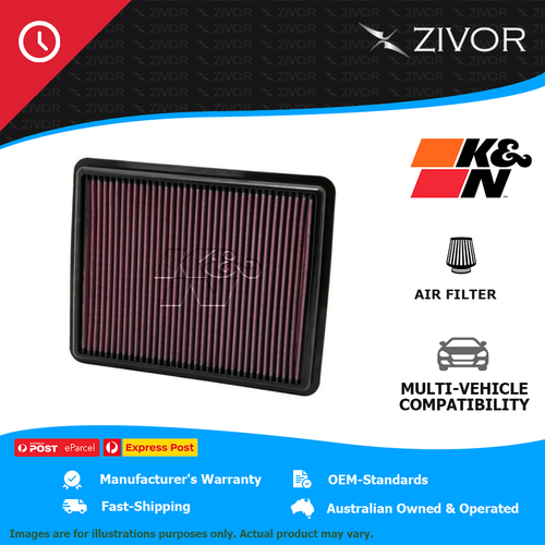 New K&N Air Filter Panel For KIA SORENTO XM 2.4L G4KE #33-2448
