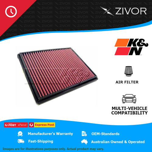 New K&N Replacement Air Filter For Ferrari 348 TS 3.4L V8 Gas KN33-2656