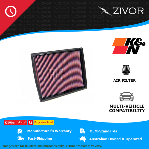 New K&N Performance Air Filter Panel For HOLDEN ASTRA AH 2.0L Z20LER #33-2787