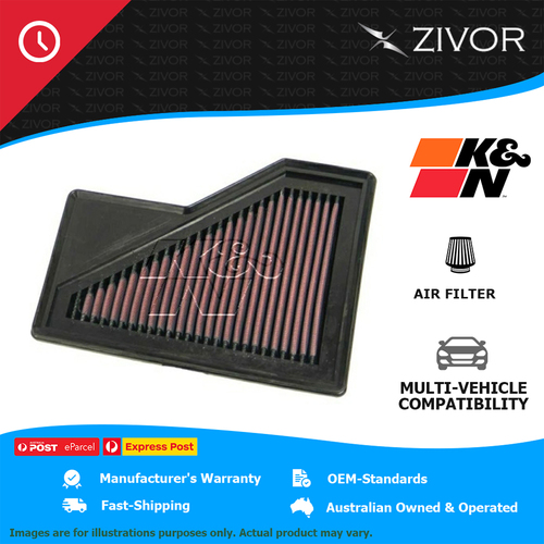 New K&N Air Filter Panel For MINI CLUBMAN R55 COOPER S 1.6L N14 B16 A #33-2885