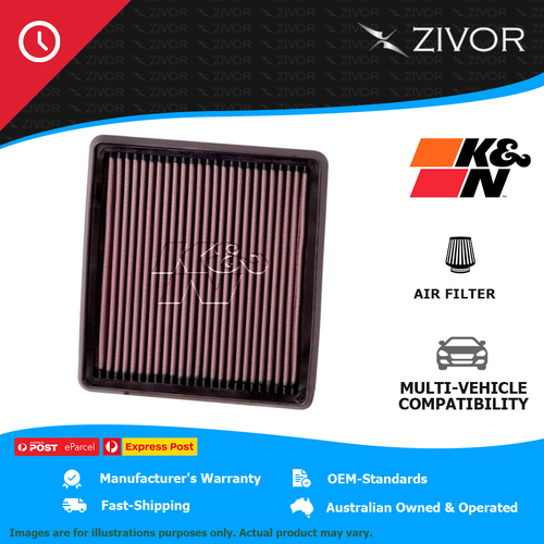 New K&N Performance Air Filter Panel For FIAT PUNTO 1.9L 939 A.1000 #33-2935
