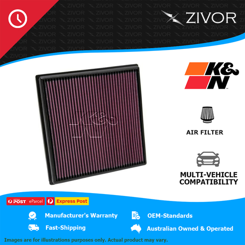 New K&N Performance Air Filter Panel For HOLDEN CRUZE JH 1.6L A16LET #33-2966