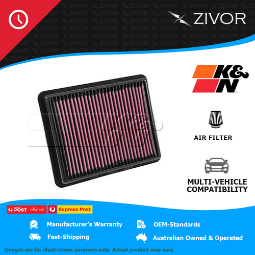 New K&N Performance Air Filter For MAZDA MAZDA6 GJ 2.2L SH SkyActiv-D #33-3024