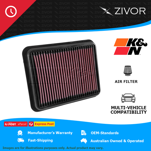New K&N Air Filter For TOYOTA LANDCRUISER PRADO GDJ150R 2.8L 1GD-FTV #33-3062