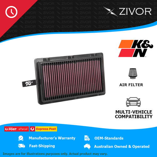 New K&N Performance Air Filter For Hyundai Tucson 1.6L L4 Diesel #33-3125