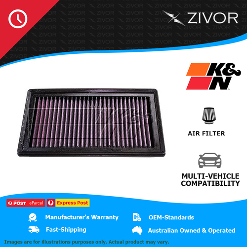 K&N Reusable High Flow Air Filter For TOYOTA 86 ZN6 2.0L FA20D 4U-GSE #33-5060