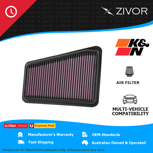 New K&N Hi-low Air Filter - Reusable For KIA STINGER CK 3.3L G6DP #33-5067