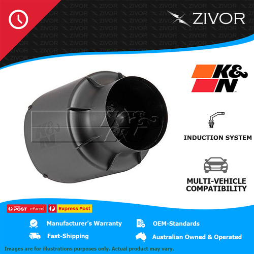 New K&N Universal Air Intake System - 1 Year Warranty #54-5000