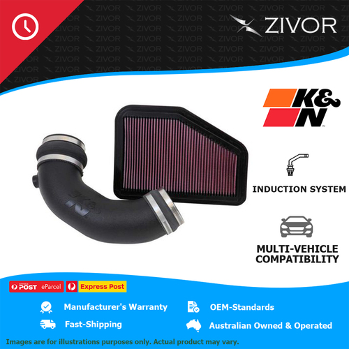 New K&N Air Intake System For HOLDEN CALAIS VF SERIES 2 6.2L Gen4 LS3 #57-0694