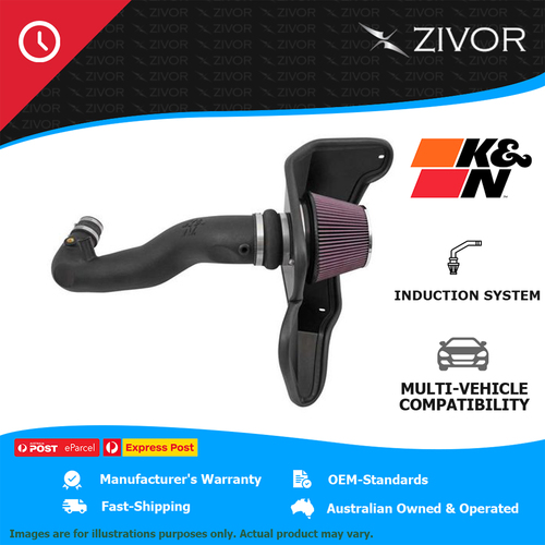 New K&N Air Intake System For FORD MUSTANG GEN6 FM 2.3L Ecoboost #57-2589