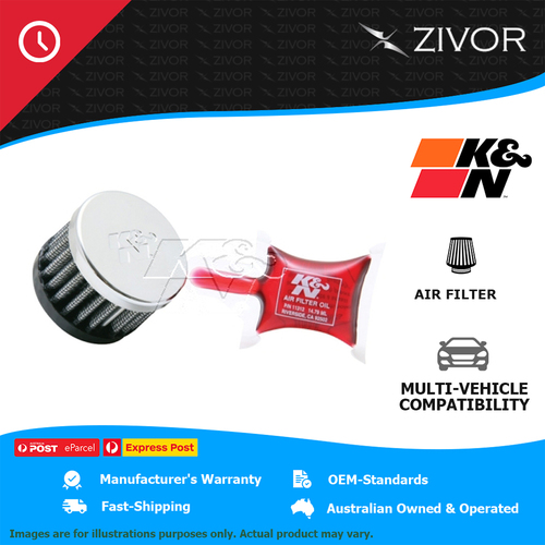New K&N Performance 38mm Air Filter - cotton gauze 1 Year Warranty #62-1360