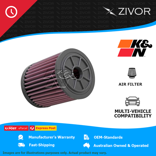 New K&N Air Filter Round For AUDI A6 C6 4F ALLROAD 3.0L CDYA #E-1983