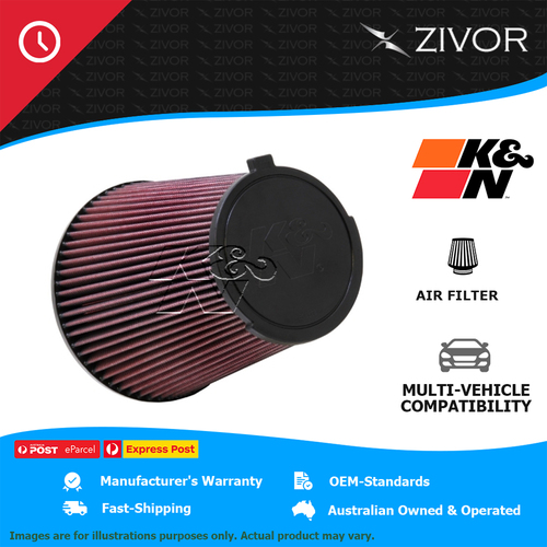 New K&N Air Filter Round Straight For FPV GT FG I 5.0L Coyote 335 #E-1993