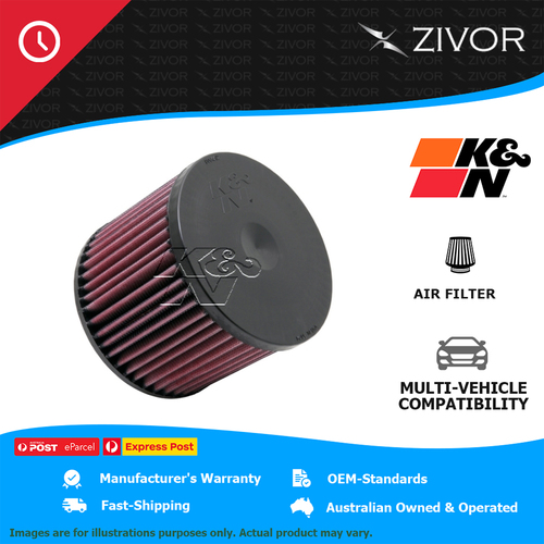 New K&N Air Filter Round Straight For AUDI A8 D4 4H 4.2L CDRA #E-1996