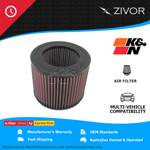 New K&N Air Filter Round For TOYOTA LANDCRUISER HZJ79R 4.2L 1HZ #E-2440