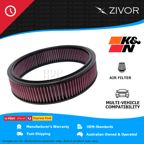 K&N Air Filter Round Straight For MERCEDES-BENZ 450SE W116 4.5L M117 #E-2872