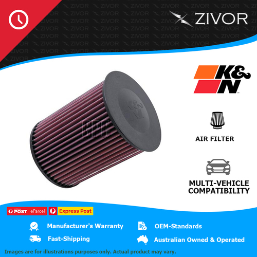 New K&N Performance Air Filter Round For FORD KUGA TF 1.6L Ecoboost #E-2993