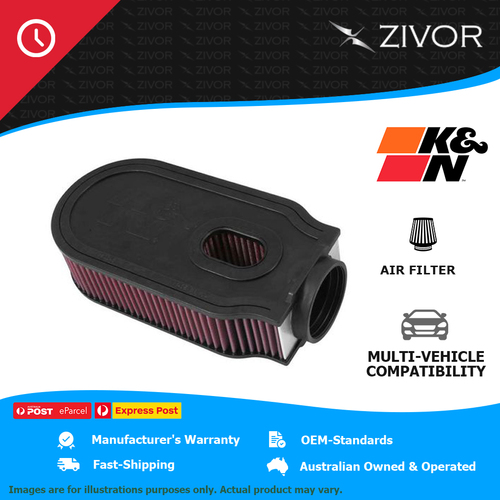 New K&N Reusable High Flow Air Filter For MERCEDES-BENZ C300h W205 2.1L #E-2998