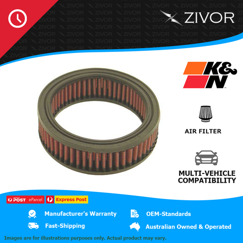 New K&N Air Filter Round For TRIUMPH HERALD 1.3L 1300 (1296cc) #E-3180