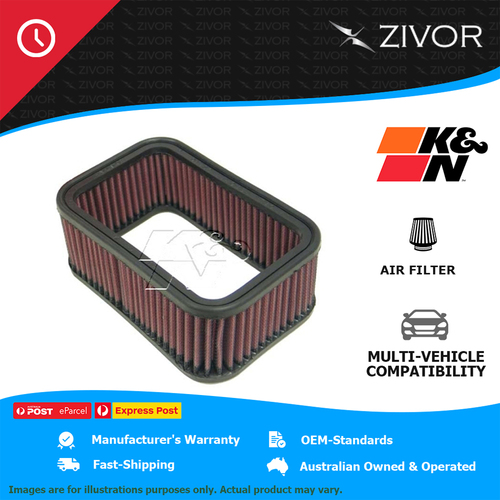 New K&N Performance 64mm Air Filter Panel-cotton gauze 1 Year Warranty #E-3952