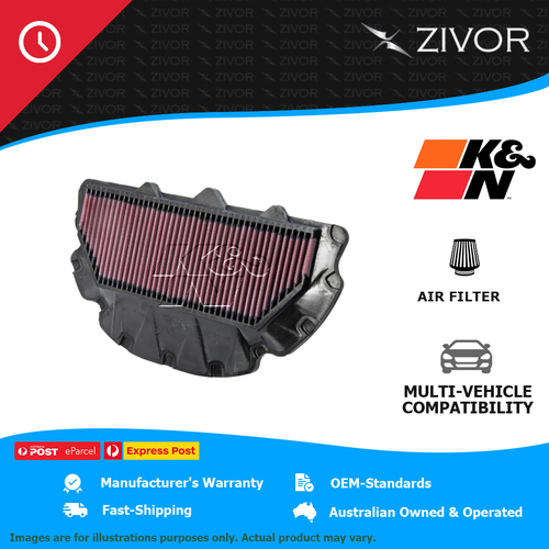 New K&N Air Filter Trapezoidal For Honda CBR954RR 954 #HA-9502