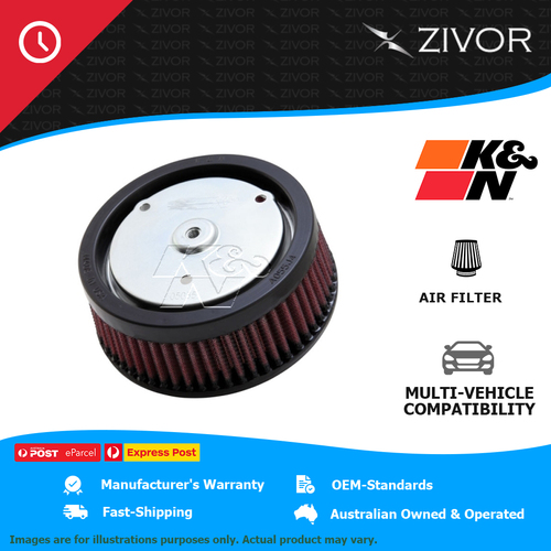 K&N Air Filter Round For Harley Davidson FLSS Softail Slim S 110 CI #HD-0818