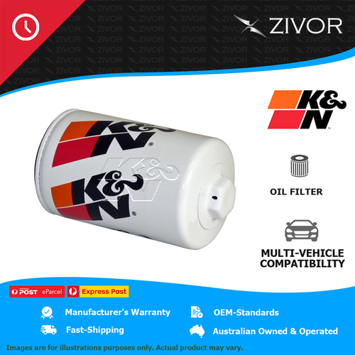 K&N Oil Filter Spin On For TOYOTA SUPRA MA70 (GREY IMPORT) 3.0L 7M-GE #HP-2009