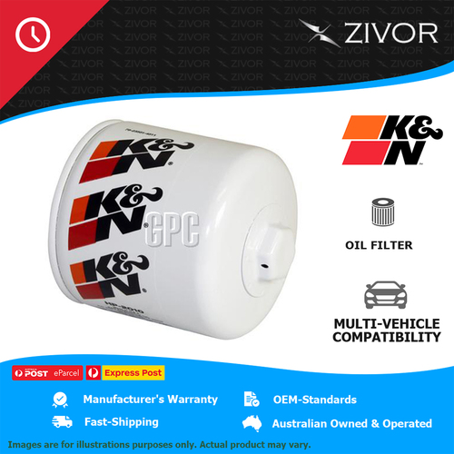 New K&N Oil Filter Spin On For FORD FAIRMONT BA I 5.4L Barra 220 #HP-2010