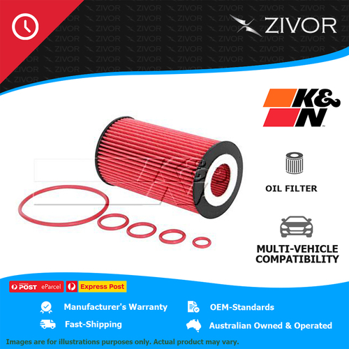 New K&N Oil Filter For MERCEDES-BENZ ML430 W163 4.3L M113 #HP-7004
