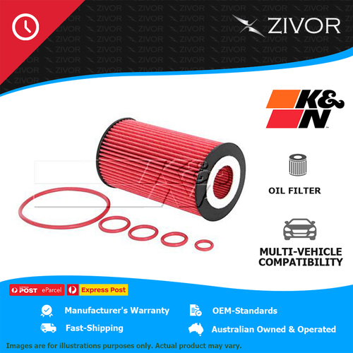 New K&N Oil Filter For MERCEDES-BENZ E320 W210 3.2L M104 KNHP-7004