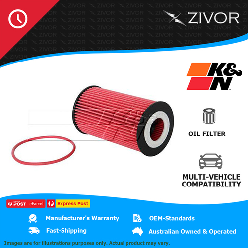 New K&N Oil Filter For PORSCHE 911 997 CARRERA 4 3.6L MA1.02 #HP-7011