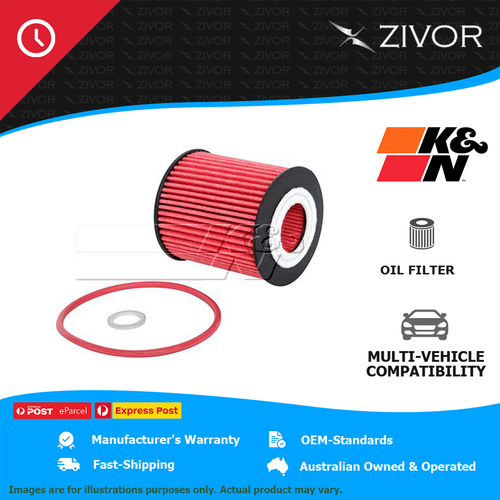New K&N Oil Filter For MAZDA MAZDA3 BK MPS 2.3L L3-VDT #HP-7013